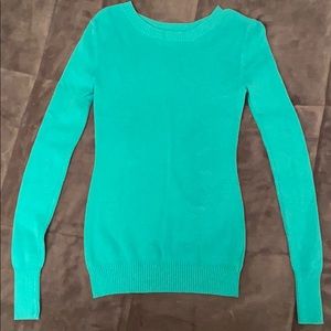 Teal Express Sweater